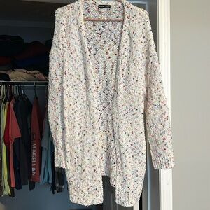 Multi colored cardigan